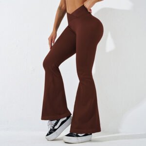 Seamless High-waist Wide-leg Pants Workout Yoga Pants