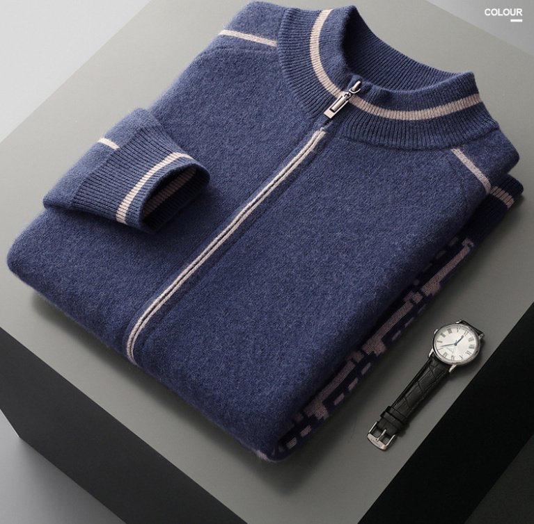 Middle-aged Dads Spring Western-style Coat And Sportswear Set