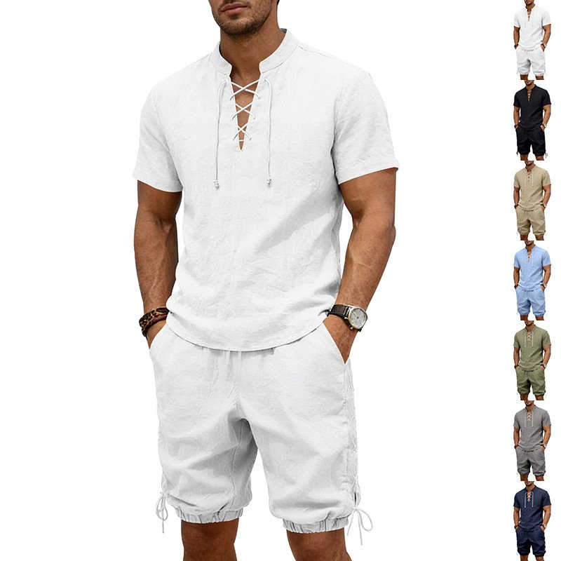 Summer Hip-Hop High-Street Men's Short-Sleeve