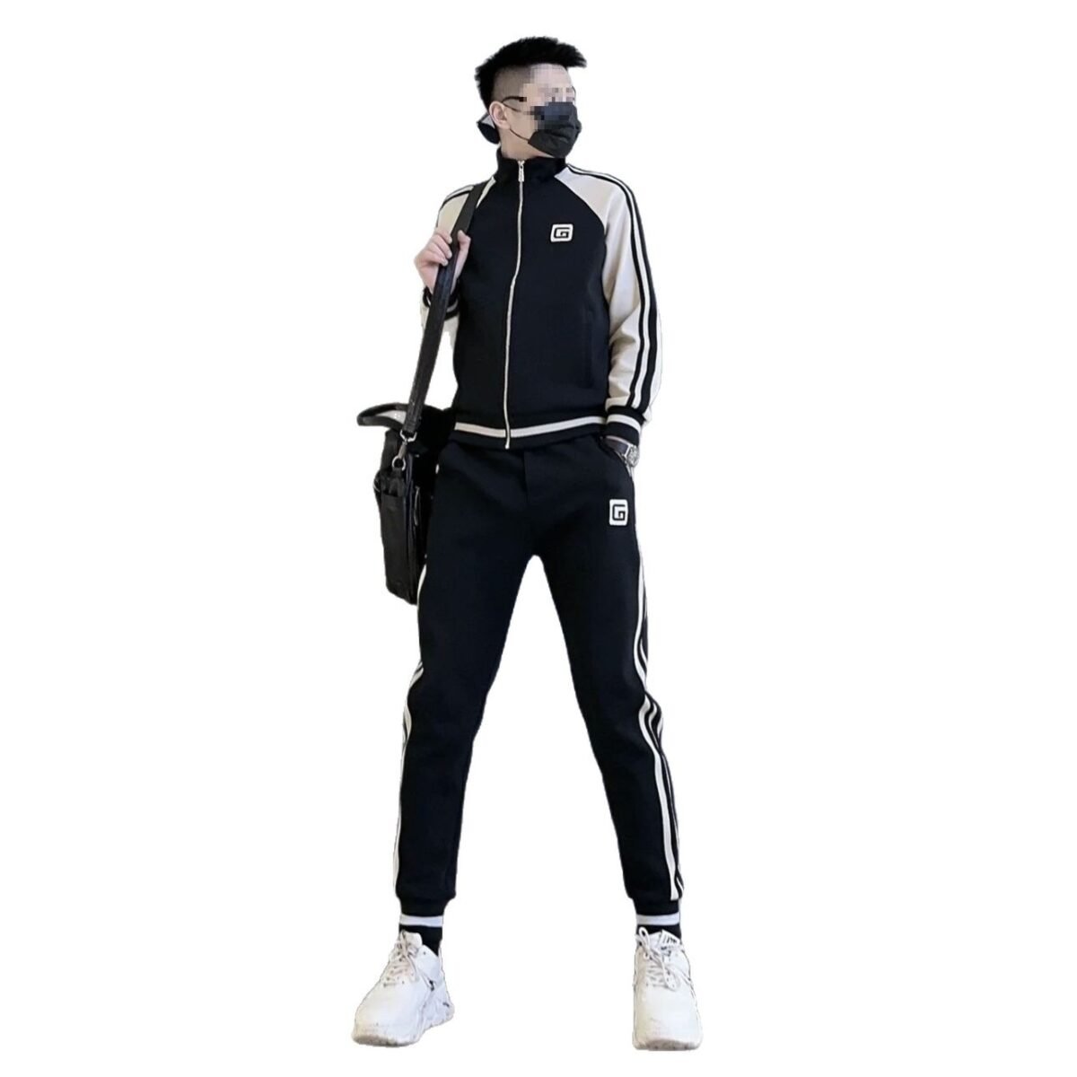Light Luxury Simple Stylish All-Match Casual Sports Suit For Men