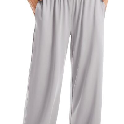 Women's Cross Waist Yoga Pants Loose Trousers Sports Pants