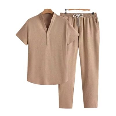 Summer New European And American Style Mens Casual Sports Suit