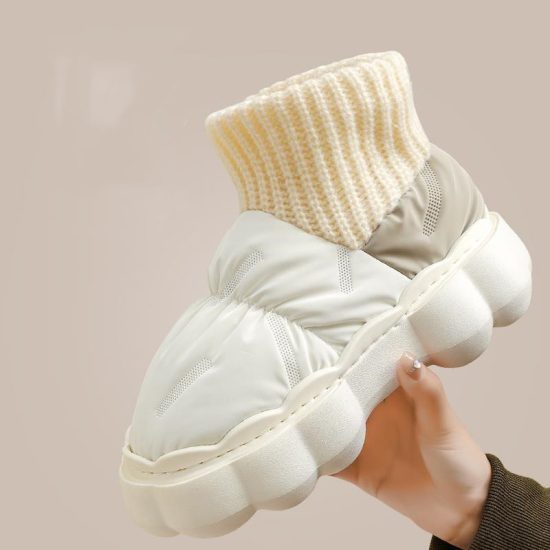 Winter Plush And Thick Outer Casual Shoes