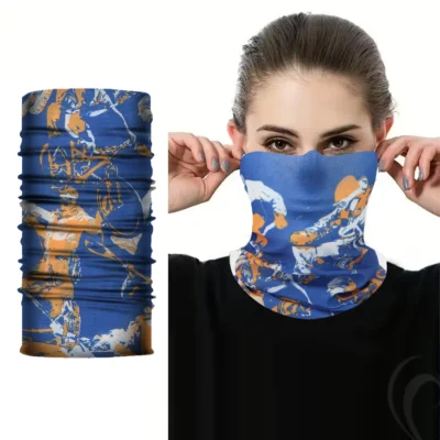 Cycling Face Mask Absorb Sweat Breathable Fishing Training Sport UV Face Scarf Neck Gaiter Summer Face Bandana Ice Silk Men Wome