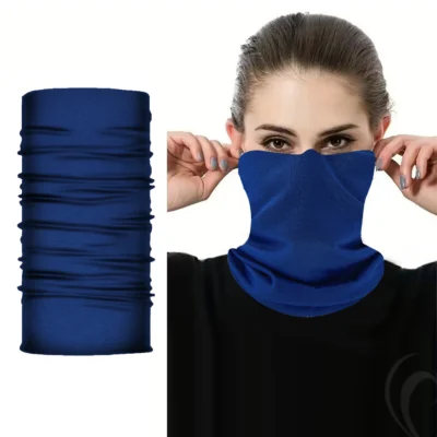 Cycling Face Mask Absorb Sweat Breathable Fishing Training Sport UV Face Scarf Neck Gaiter Summer Face Bandana Ice Silk Men Wome