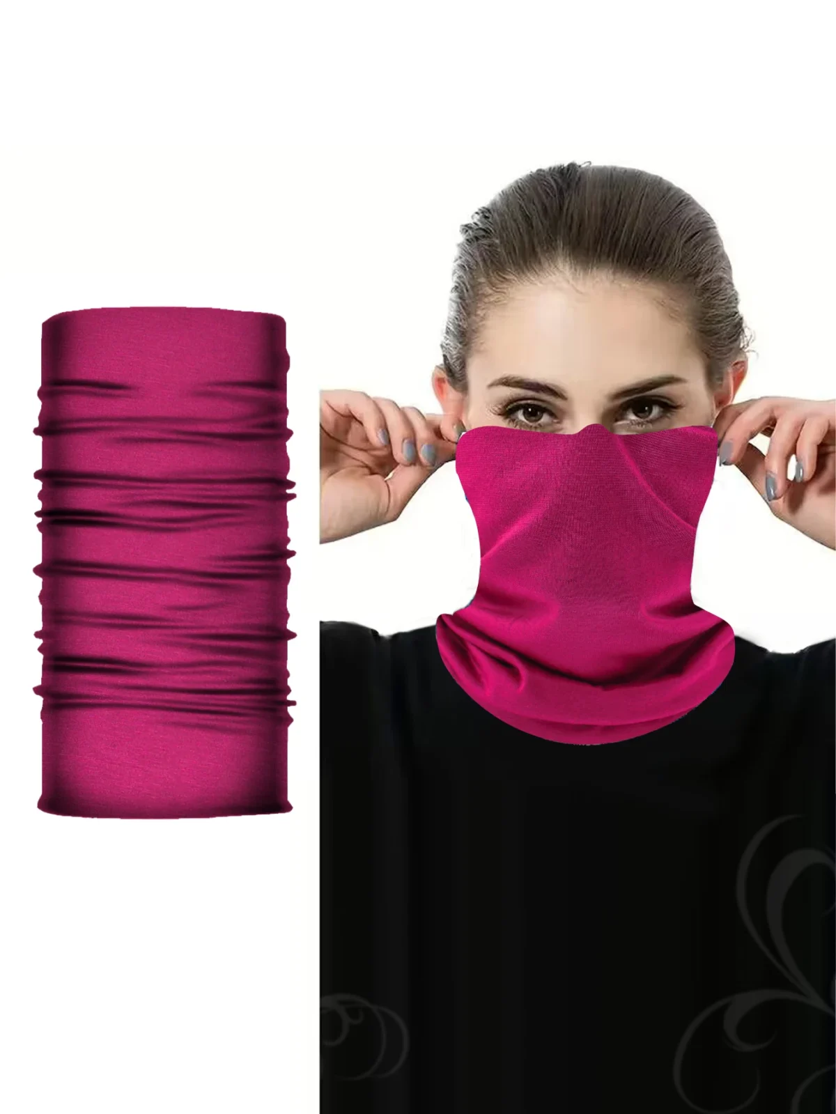 Cycling Face Mask Absorb Sweat Breathable Fishing Training Sport UV Face Scarf Neck Gaiter Summer Face Bandana Ice Silk Men Wome