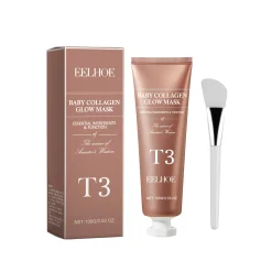 Alternative view of EELHOE Collagen Mask Deep Cleansing Large Pores Remover Blackhead Purifying Peeling Mask for Face Clean Skincare Products Sets
