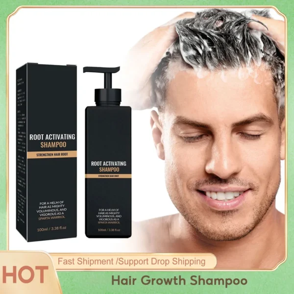 Shampoo for Fast Hair Growth Repair Nourishment Root Anti Hair Fall Shampoo Improve Hair Texture Dandruff Treatment Hair Loss