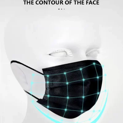 10/50/100/200PCS Disposable Mask Earloop Pink Bule Black White Mouth Masks 3 Layers Meltblown Non-Woven Breathable Face Mask