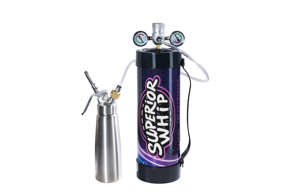 US Warehouse in Stock 24 Hours Delivery Factory  Superiorwhip  0.95/2.2/3.3L Tank Cream Charger
