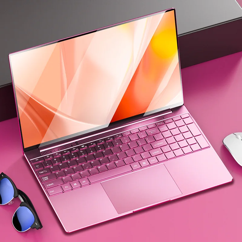 New Design 15.6'' Intel Core-i7 Notebook Win11 Laptop Computer 12+128GB Cheap Gaming Laptop Computers Laptops and Desktops