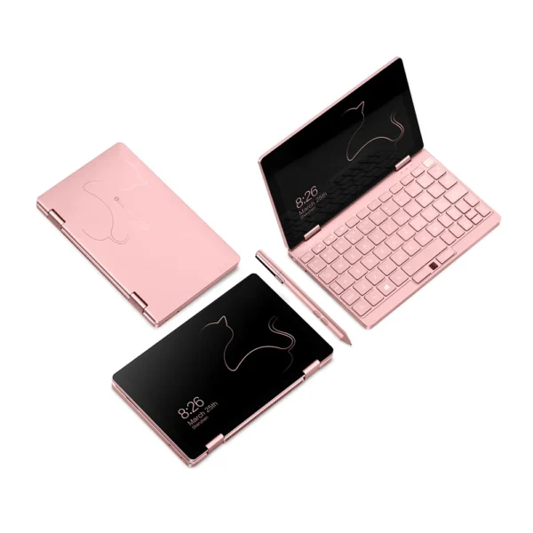 Wholesale 8.4 Inch Laptop Fingerprint Win 10 Economical Female Laptop Portable Cheap Laptop Wifi BT4.0 Computer for Business