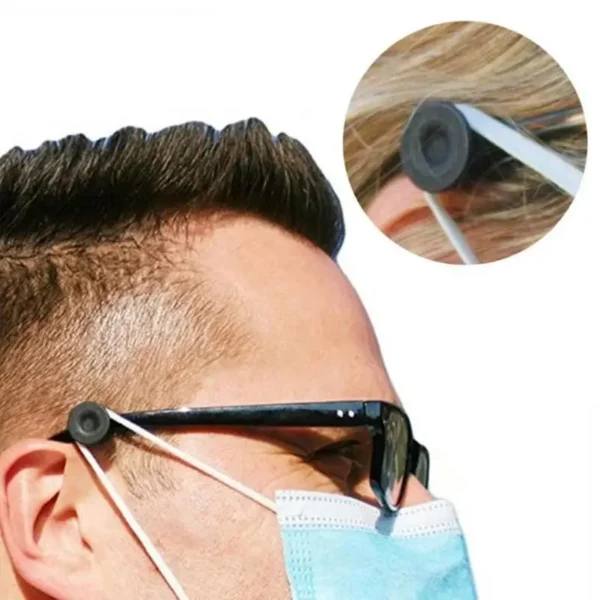 Mask Ear Protector Silicon Glasses Anti-slip Holder Strap Hook Sports Eyeglass Accessories Face Mask Extender Chain Connector