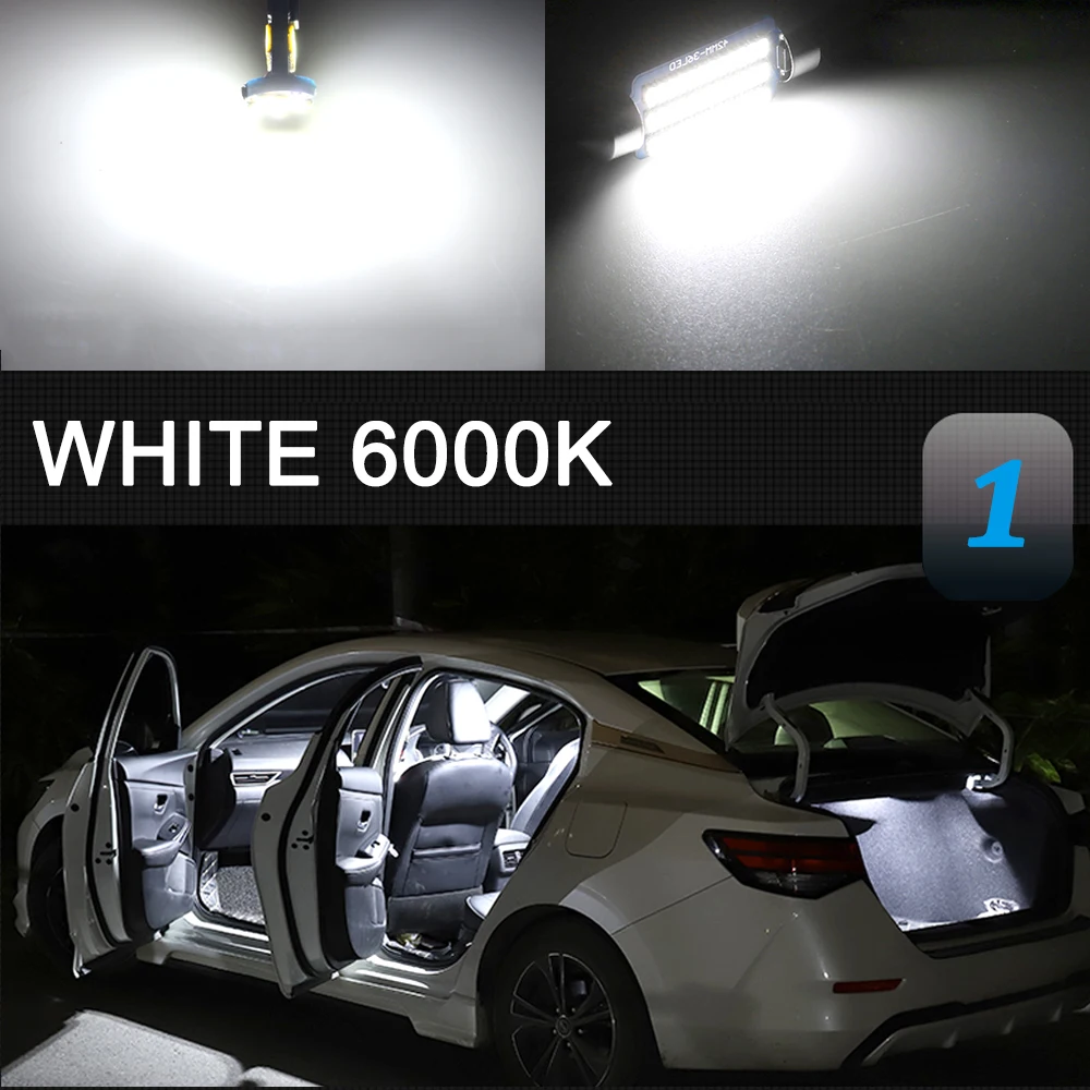 Car LED Interior Lights Canbus For Lexus RX 300 330 350 400h 450h 1997-2004 2005 2006 2007 2008-2015 Dome Reading Trunk Lamps