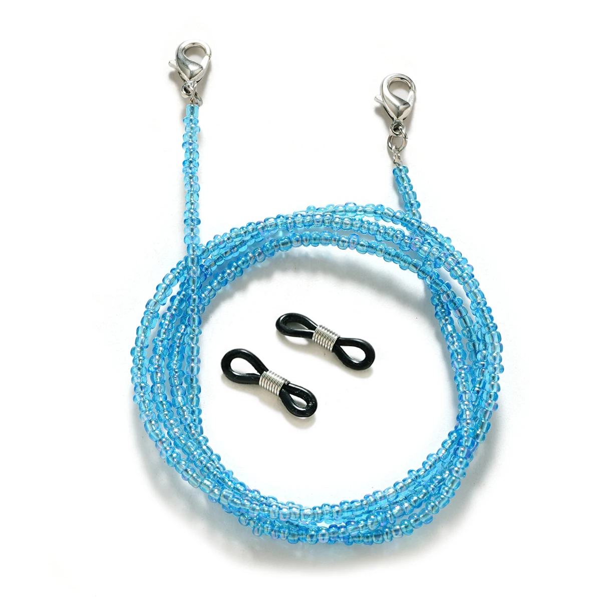 Bohemian Colored Mask Strap Beaded Glasses Chains Women Face Mask Lanyard Anti Slip Women's Neck Chain For Eyeglass Sunglasses