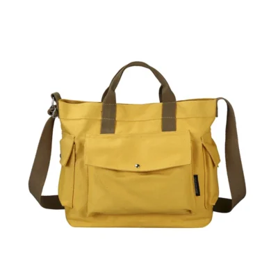 Korea ins canvas shoulder bag 2022 new fashion crossbody bag leisure large-capacity portable schoolbag bag purses and handbags