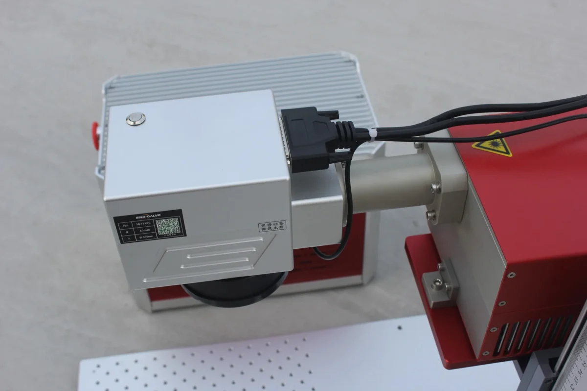 Lightburn Jpt Mopa M7 Laser 30W 50W  Mopa Fiber Laser Color Marking Engraving Machine on Metal