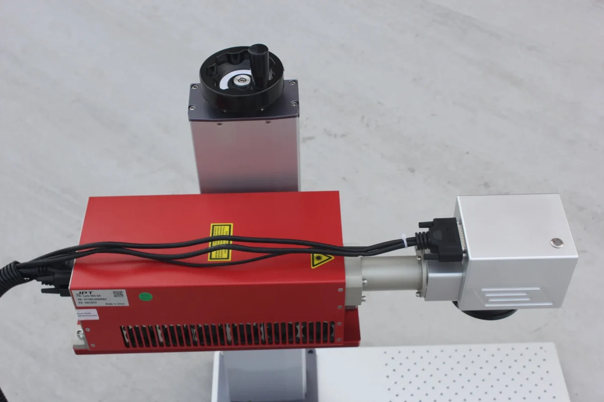 Lightburn Jpt Mopa M7 Laser 30W 50W  Mopa Fiber Laser Color Marking Engraving Machine on Metal