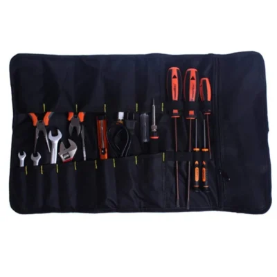 ESPLB Roll Tool Bag Large Wrench Roll Up Portable Pouch Bag 22 Pockets Kit for Electricians Mechanics