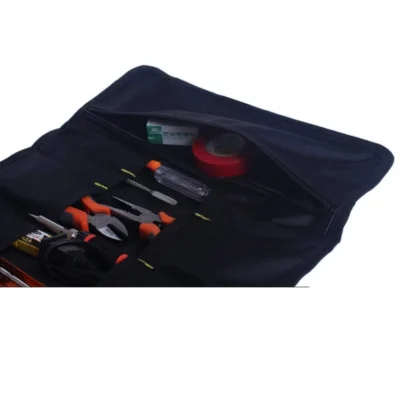 ESPLB Roll Tool Bag Large Wrench Roll Up Portable Pouch Bag 22 Pockets Kit for Electricians Mechanics