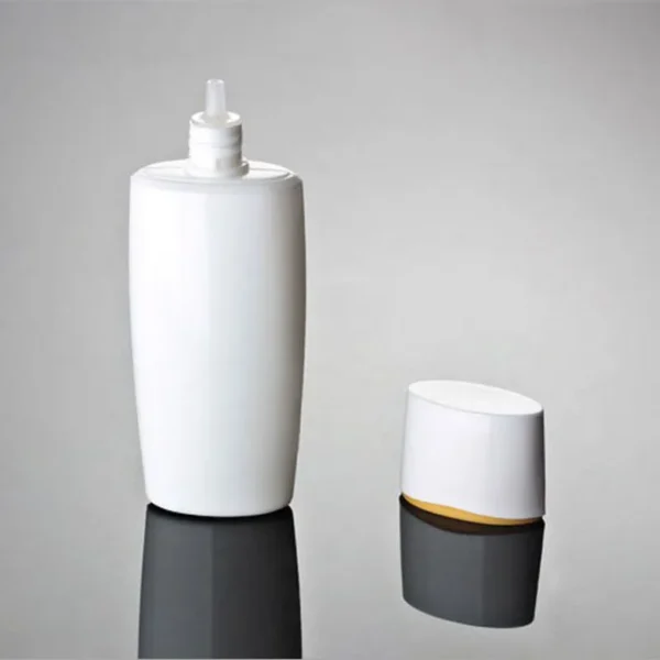 10-30pcs Empty 50ml Soft Tube Squeeze Lotion Bottle White Cosmetic Hose Sunscreen Cream Isolation Cream Skincare Container