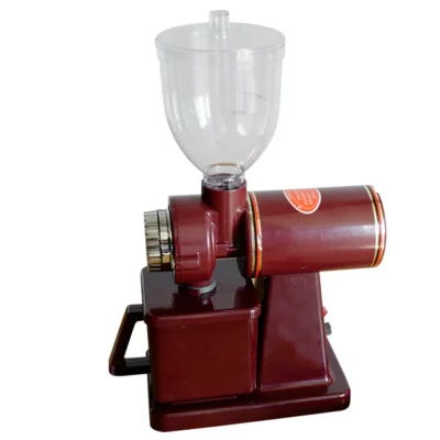 Xeoleo Electric Coffee grinder Coffee bean miller Espresso coffee machine 8 Steps Anti-jump 60mm Flat Burr grinder 100W