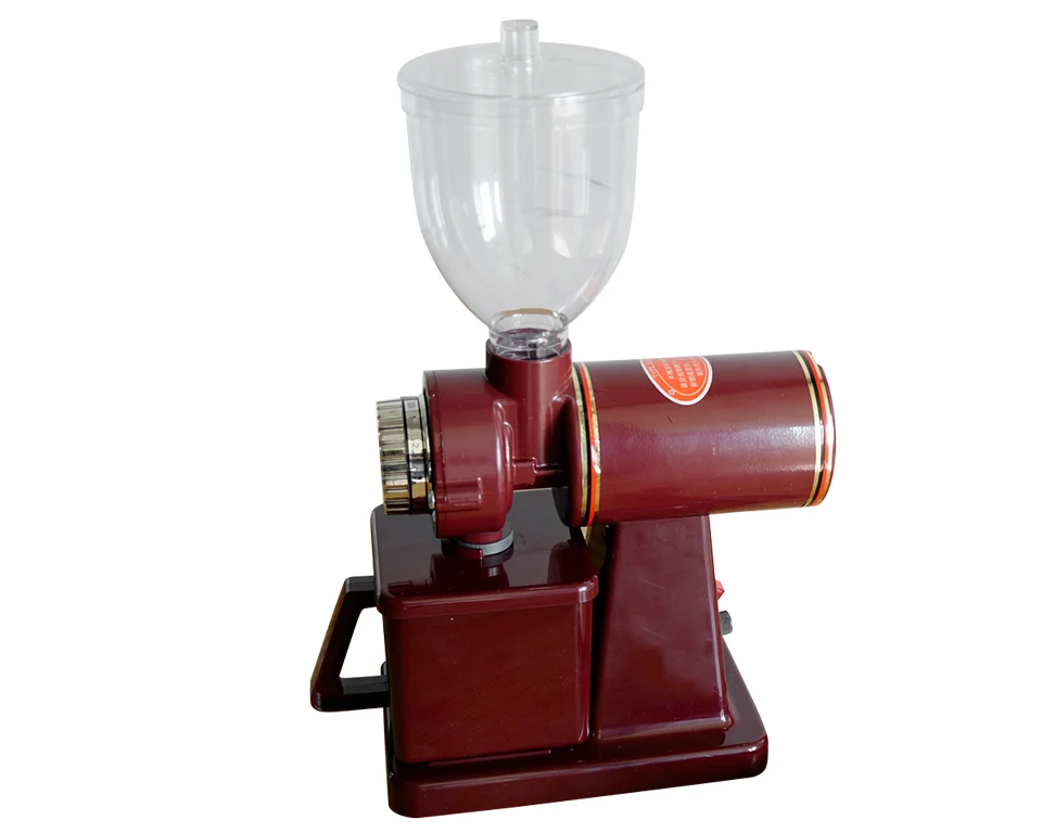 Xeoleo Electric Coffee grinder Coffee bean miller Espresso coffee machine 8 Steps Anti-jump 60mm Flat Burr grinder 100W
