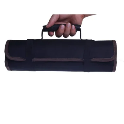ESPLB Roll Tool Bag Large Wrench Roll Up Portable Pouch Bag 22 Pockets Kit for Electricians Mechanics