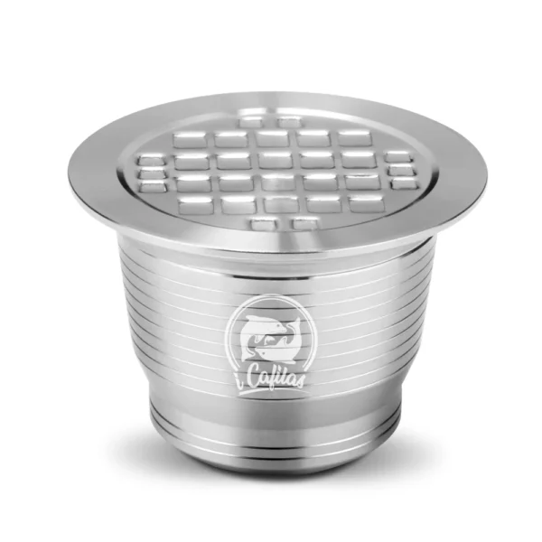 RECAFIMIL Reusable Stainless Steel Coffee Capsules Refillable Capsules Filters Pods for Nespresso OriginalLine Machines