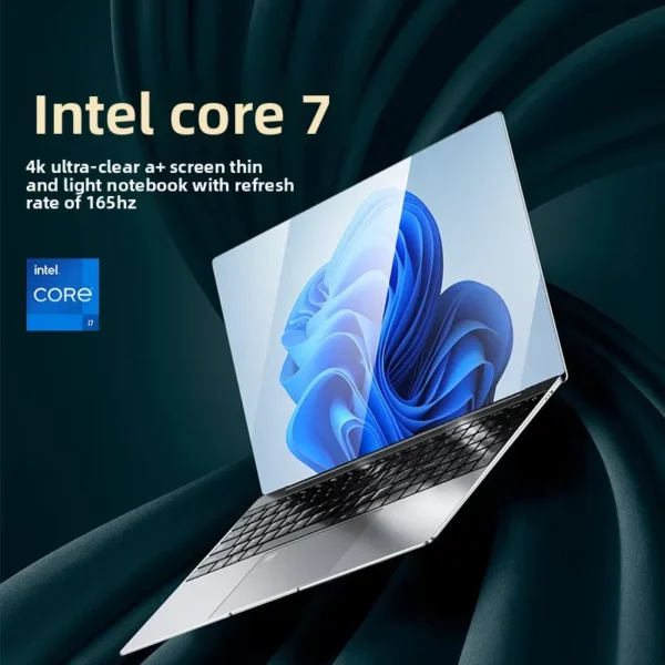 New Design 15.6'' Intel Core-i7 Notebook Win11 Laptop Computer 12+128GB Cheap Gaming Laptop Computers Laptops and Desktops