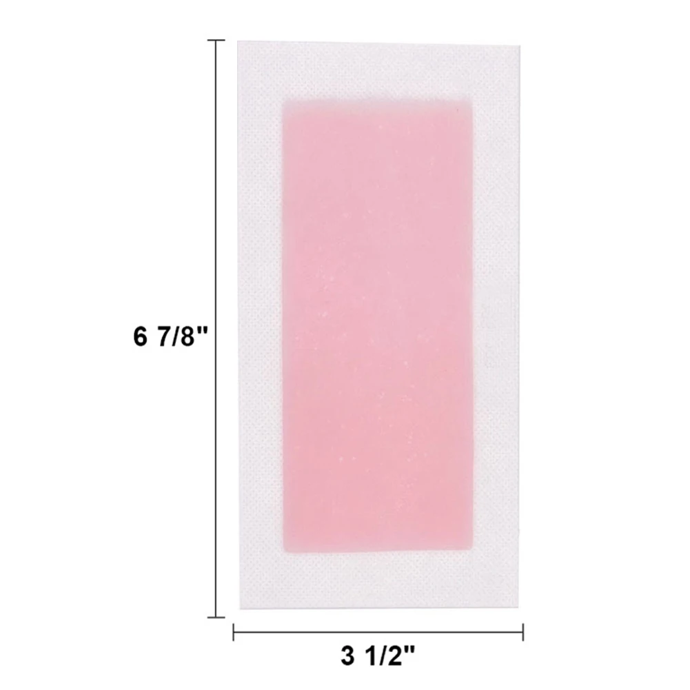20/40pcs Hair Removal Wax Strips Roll Underarm Wax Strip Paper Waxing Wipe Sticker Beauty Tool for Face Body Leg Arm Hair Remova
