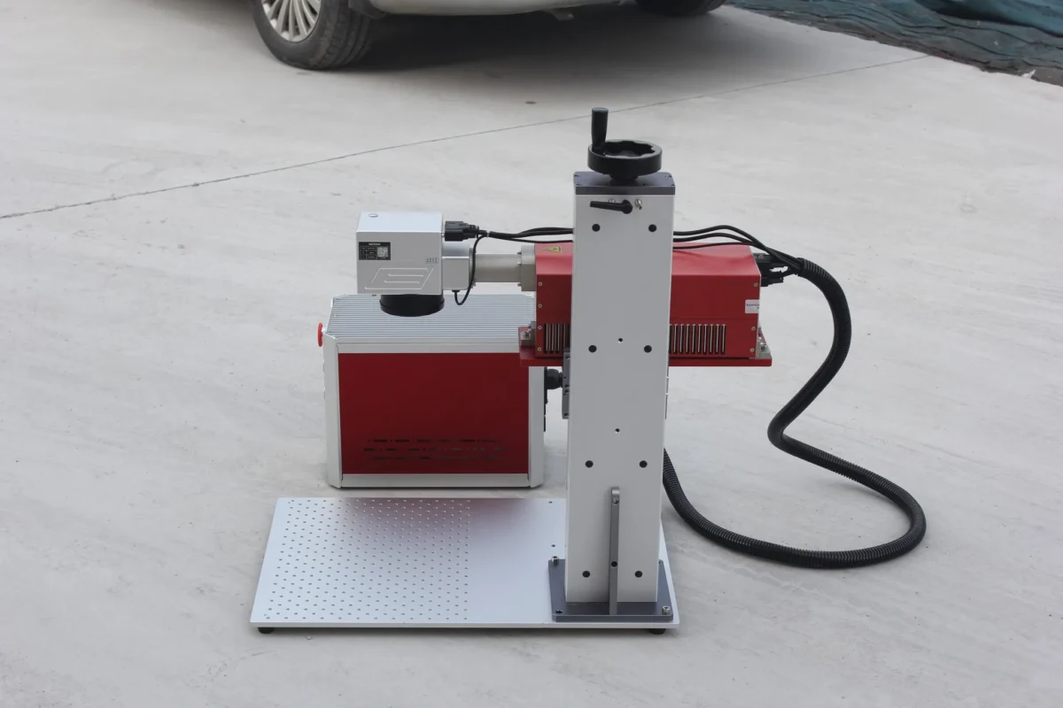 Lightburn Jpt Mopa M7 Laser 30W 50W  Mopa Fiber Laser Color Marking Engraving Machine on Metal