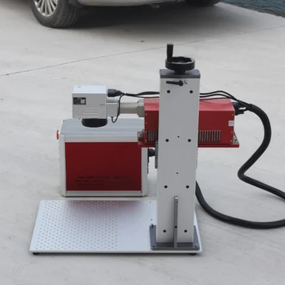 Lightburn Jpt Mopa M7 Laser 30W 50W  Mopa Fiber Laser Color Marking Engraving Machine on Metal