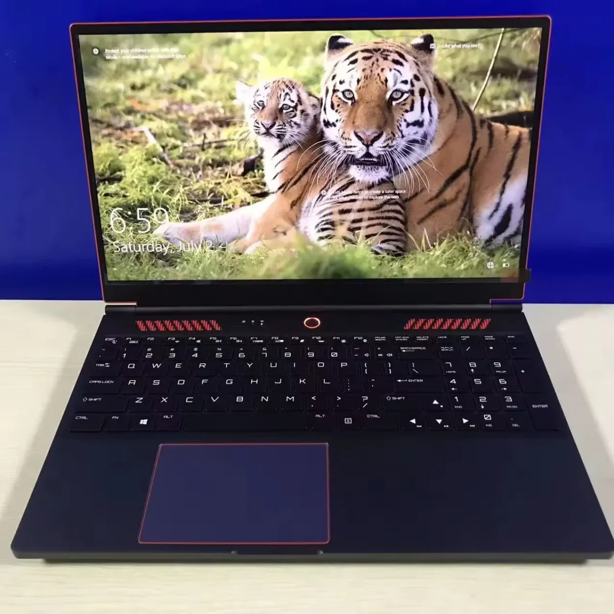 New 16.1 Inch Intel Core I9 9880H Gamer PC GTX1650 4G Integrated Card Core I9 9th Gen 32GB 16GB Business Gaming Laptop