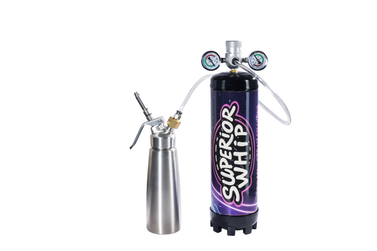 US Warehouse in Stock 24 Hours Delivery Factory  Superiorwhip  0.95/2.2/3.3L Tank Cream Charger