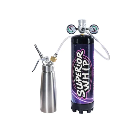 US Warehouse in Stock 24 Hours Delivery Factory  Superiorwhip  0.95/2.2/3.3L Tank Cream Charger