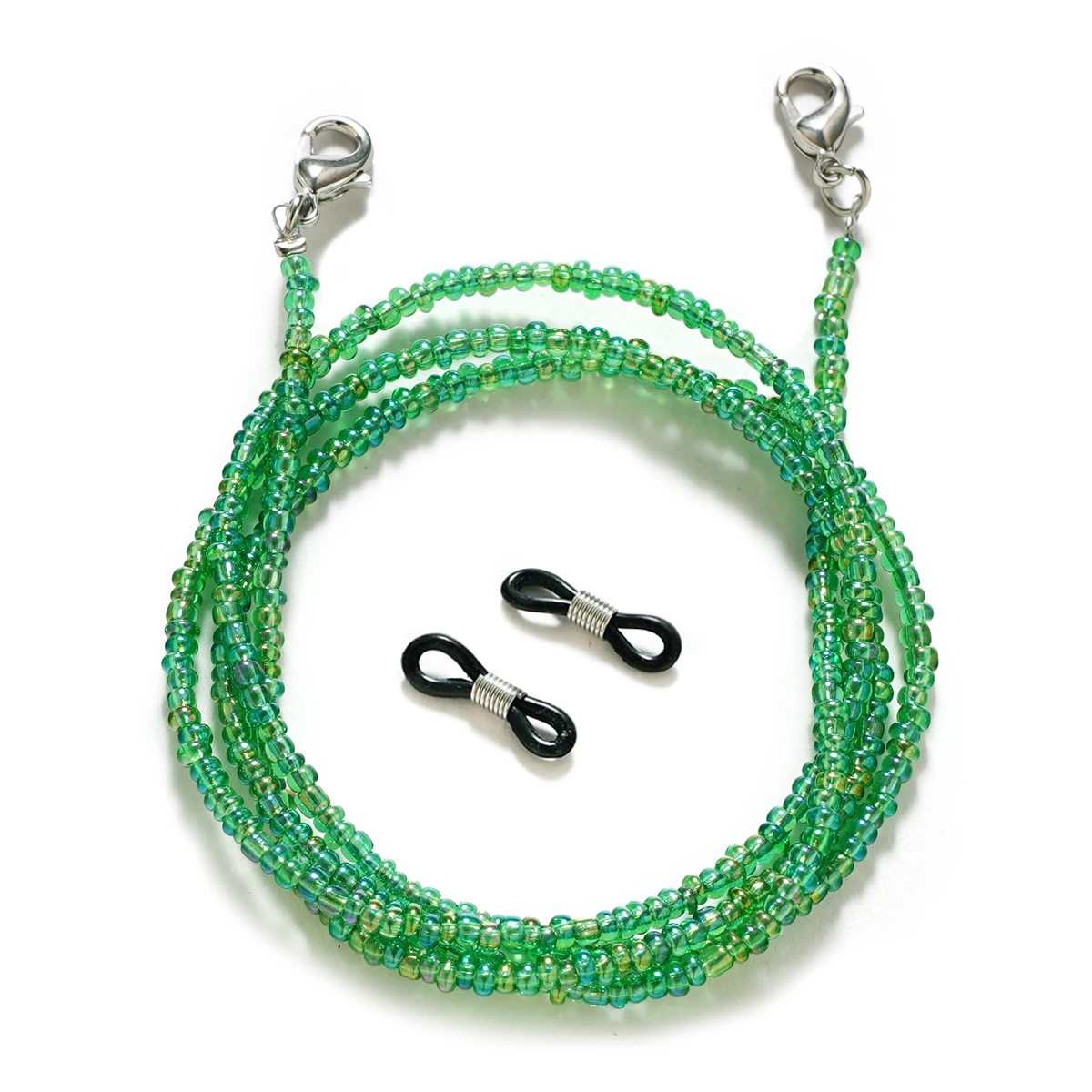 Bohemian Colored Mask Strap Beaded Glasses Chains Women Face Mask Lanyard Anti Slip Women's Neck Chain For Eyeglass Sunglasses