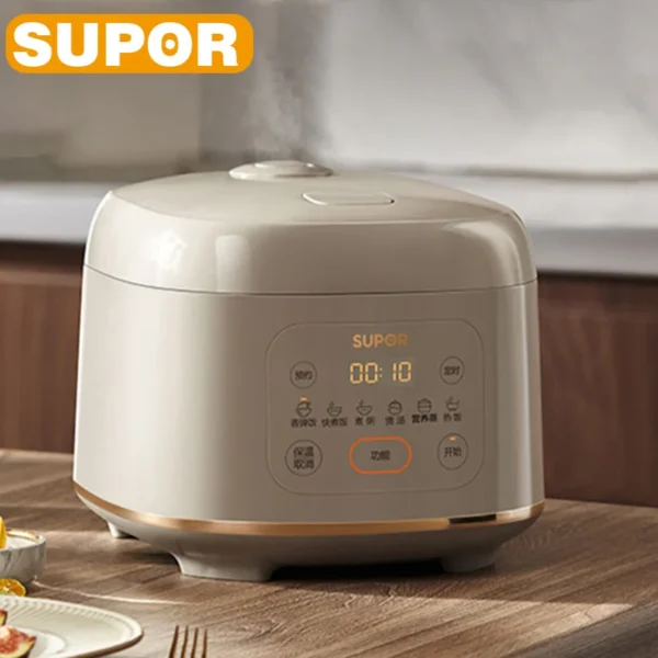 SUPOR 3L Rice Cooker 1-5 People 220V Electric Cooker Non-Stick Pot Smart MultiCooker Steamed Rice Pot For Home SF30FC0055