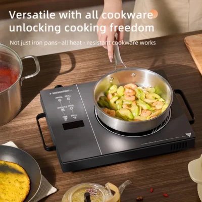 2200W Electric Ceramic Stove Cooktop Tea Maker Electric Hot Plate Heater Stove Heating Furnace Tea Stove Home Water Boiler 220V