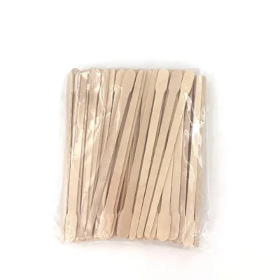 100PCS Woman Wooden Hair Removal Stick Disposable Depilation Spatula Wax Sticks Wood Face Eyebrows Waxing Spatula Beauty Tool