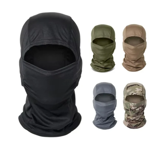 1PC Ski Mask Balaclava Cycling Windproof Full Face Mask Outdoor Hunting Hiking Army Head Warm Shield Skiing Scarf