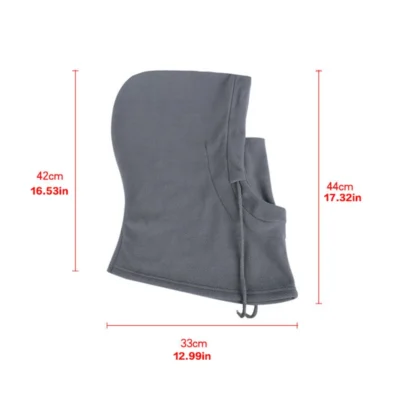 Winter warm hat men's face mask scarf windproof and cold proof integrated cycling skiing hood