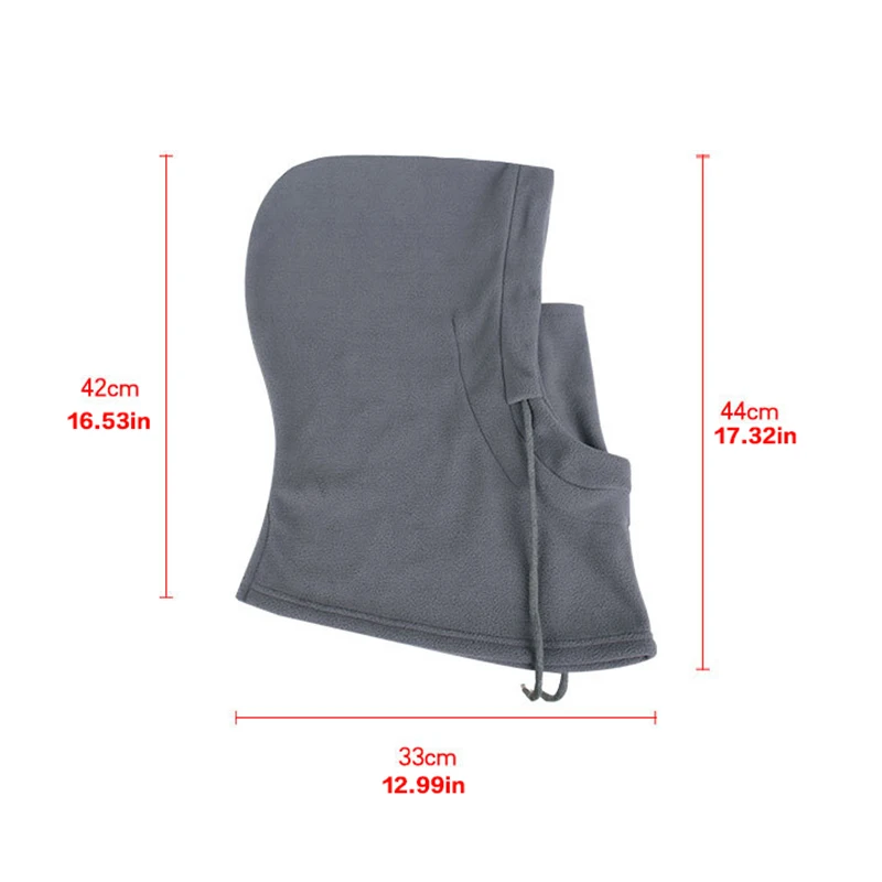 Winter warm hat men's face mask scarf windproof and cold proof integrated cycling skiing hood