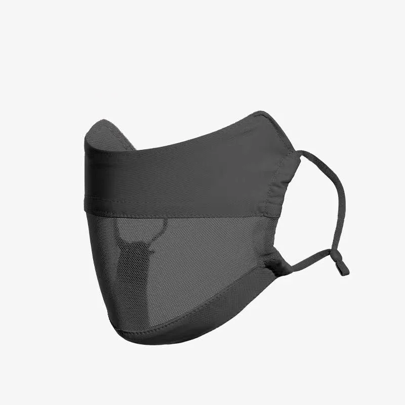 New Summer Ice Silk Sunscreen Face Mask Anti UV Head Scarf Outdoor Cycling Sports Breathable Chiffon Mask Thin Style Tube Scarf