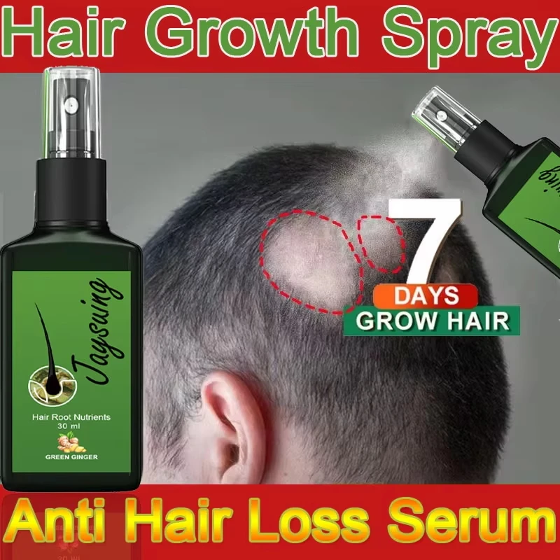 Fast Hair Growth Serum Spray Anti Hair Loss Prevent Baldness Scalp Treatment Repair Roots Beauty Health Hair Care For Men Women