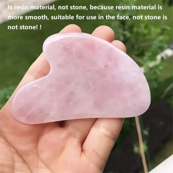 Resin Gua Sha Massage Guasha Tools Board Facial Skincare Face Massager Scrapers for Face Neck Back Body SPA Massage Tool