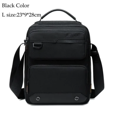 Men Multifunctional Fashion Anti-theft Shoulder Bag Travel Waterproof Oxford Crossbody Sling Bag Casual Messenger Pack For Male