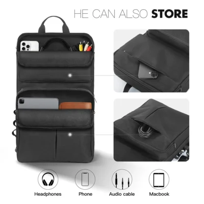 DJ Carrying Case Backpack for Pioneer DDJ-400 DDJ-FLX4 DJ Controller Case Portable Storage Bag Travelling Case for Roland DJ-202