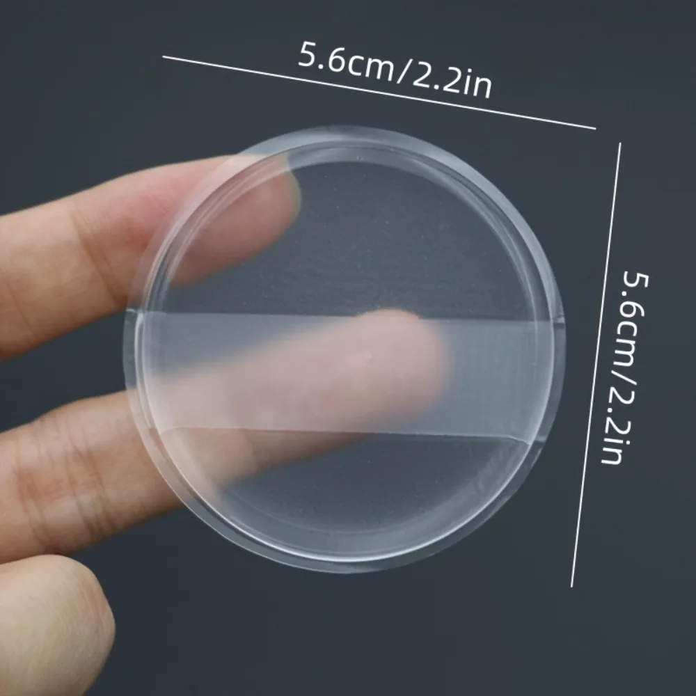 Transparent Silicone Makeup Sponge Non Absorbent Reusable for Foundation Concealer Blush Cream Easy Clean Makeup Beauty Tool