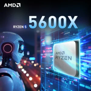 AMD Ryzen 5 5600X 6-Core 12-Thread DDR4 3.7GHz 65W 7NM L3=32M Gaming Processor NEW Socket AM4 R5 5600X but without fan